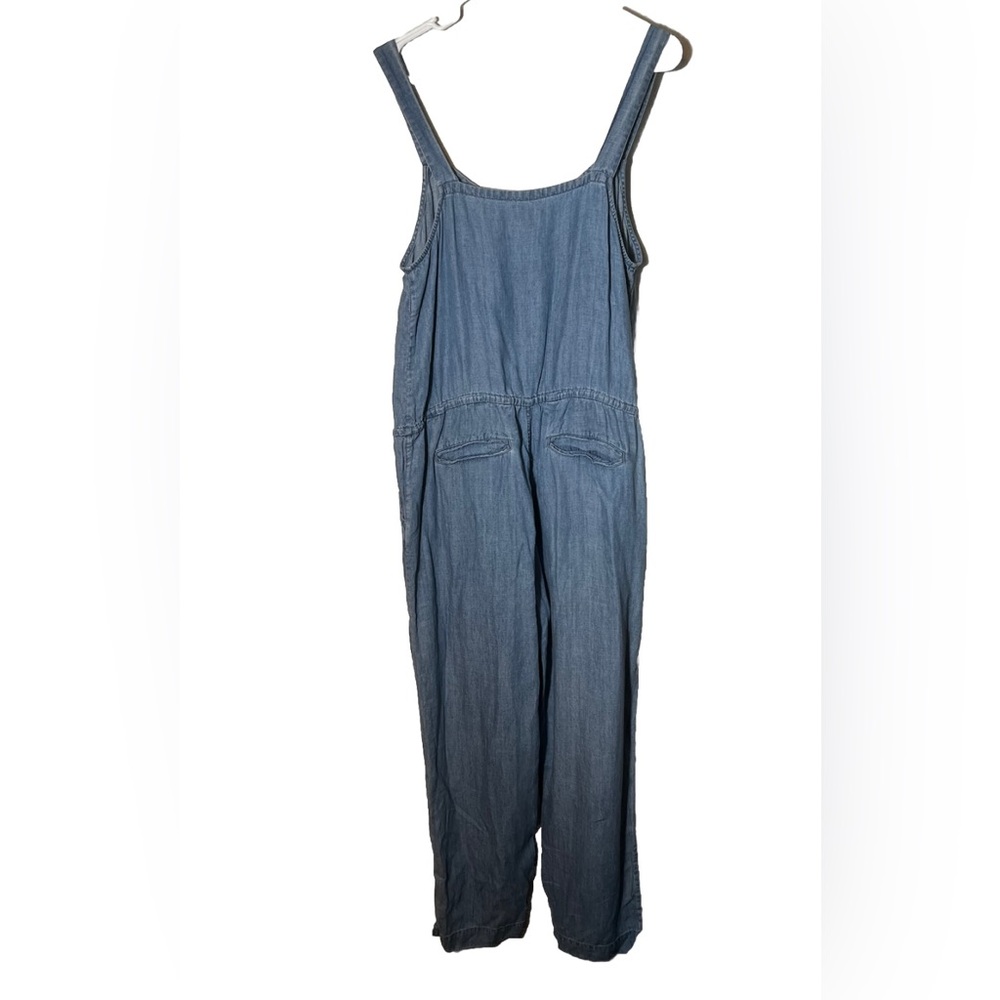 Rails Brooklyn Chambray Sleeveless Jumpsuit Size L - Picture 6 of 7